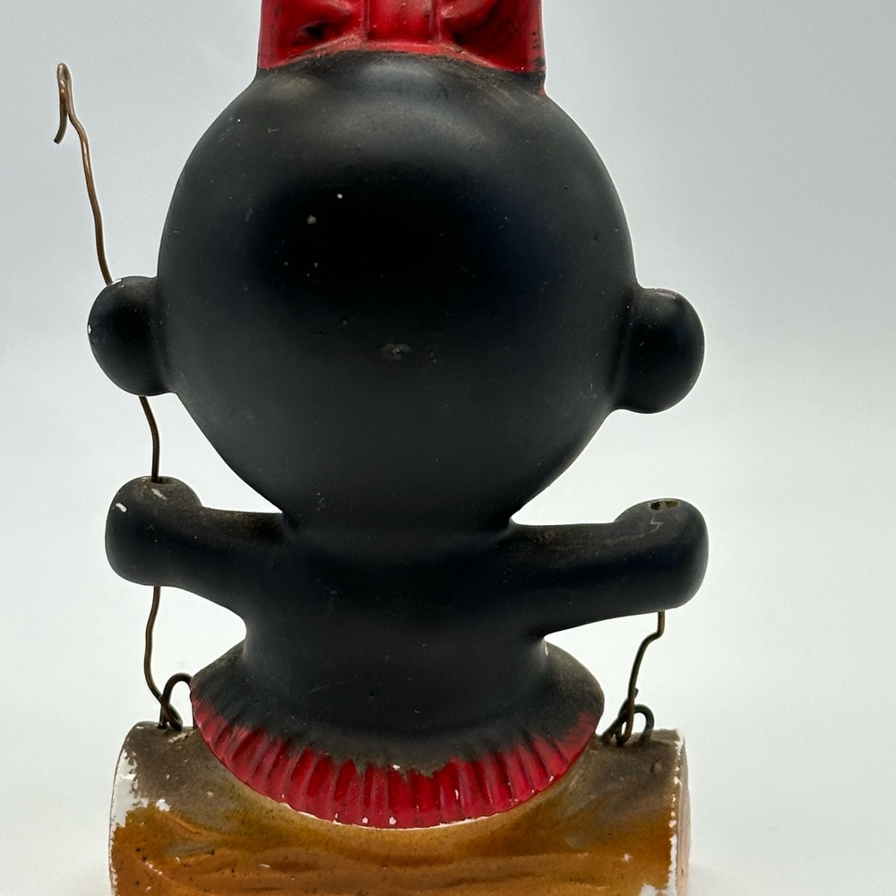 Vtg 50s 60’s Japan Winky Blinky Dakko Figurine Kitschy Eyes - Picture 3 of 5